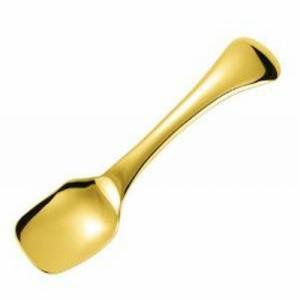 純銅製　アイスクリームスプーンスクエア　ゴールド│食器・カトラリー　スプーン ハンズ｜hands-net