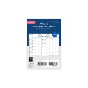 【2025年1月始まり】ファイロファックス（Filofax）　見開き1ヶ月　ミニ6　25−68210 ハンズ｜hands-net