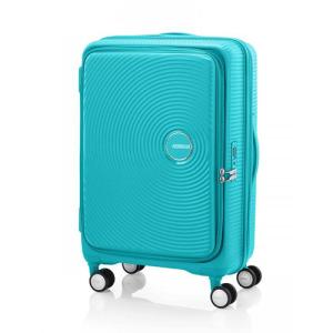 アメリカンツーリスター（Aerican　Tourister）　CURIO　スピナー68　EXP　ブックオープニング　75L　ターコイズ│スーツケース・｜hands-net