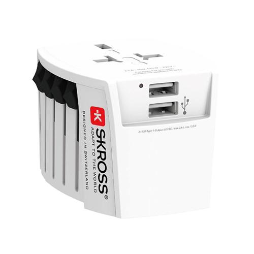 エスクロス（SKROSS）　マルチ変換プラグ　MUV　USB　2A ハンズ