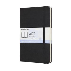 モレスキン（MOLESKINE）　アート　水彩画用ノートブック　ハードカバー　ラージサイズ　ブラック ハンズ｜ハンズYahoo!ショッピング店