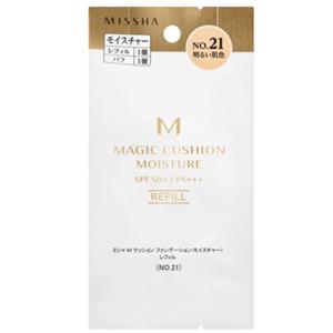 ミシャ　M　クッション　ファンデーション　モイスチャー　レフィル　No.21　明るい肌色 ハンズ｜hands-net