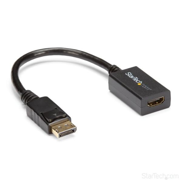 StarTech.com DisplayPort - HDMI 変換アダプタ/DP 1.2 - HD...