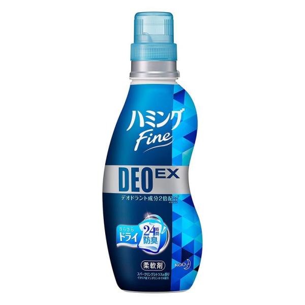 ハミングファイン 柔軟剤 DEOEX スパークリングシトラスの香り 本体540ml