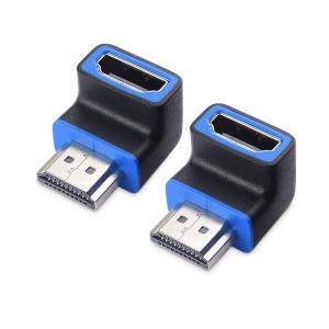 Cable Matters HDMI L字 アダプタ 8K HDMI変換アダプター 90°角度変更 HDMI オス メス HDMI延長アダプ｜hands-new-shop