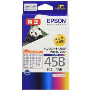 エプソン 純正 インクカートリッジ パンダ ICCL45B カラー4色一体型 大容量｜hands-new-shop