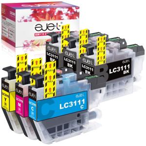 ejetLC3111 LC3111-4PK インク ブラザー 用 大容量 LC3111-4PK + LC3111BK (合計6本) brot｜hands-new-shop