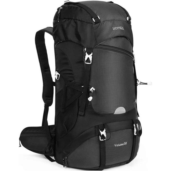 HOMIEE リュック 登山 50L アウトドア バッグ バックパック ザック 大容量 防水 ハイド...