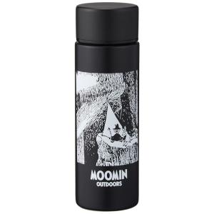 「 MOOMIN (ムーミン) 」 真空 ステンレス ボトル 水筒 ミニ 約140ml OUTDOORS テント 日本製 MM4603-85｜hands-new-shop