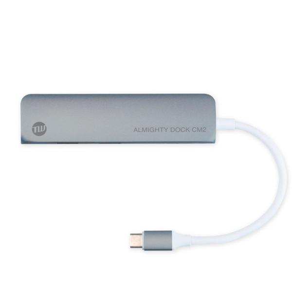 TUNEWEAR ALMIGHTY DOCK CM2 マルチUSB-Cハブ USB-A HDMI P...