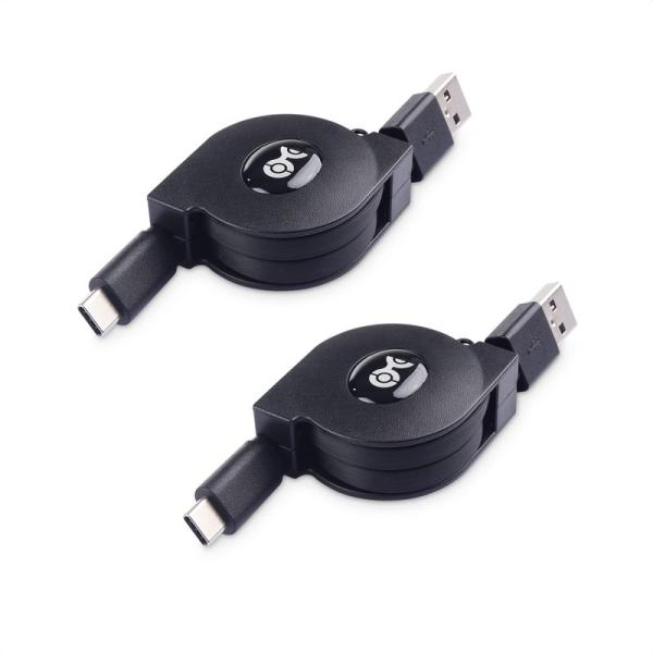 Cable Matters USB Type Cケーブル 1m 巻き取り式 USB A C 充電ケー...