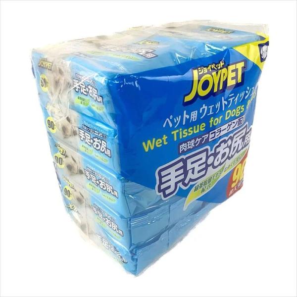 ジョイペット ウェットティッシュ 犬猫 手足・お尻用 90枚入り×10 JOYPET Wet Wip...