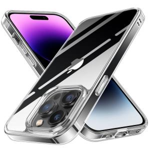 NIMASO ケース iPhone 14 Pro 用 ガラス クリアケース 米軍MIL規格 強化ガラス背面 SGS認証 衝撃吸収 保護ケース｜hands-new-shop