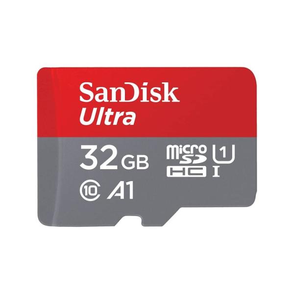 SanDisk (サンディスク) 32GB Ultra microSDHC UHS-I メモリーカー...