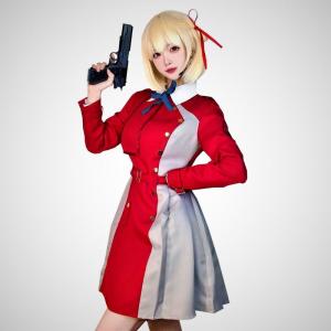 Ｃｏｓｐｌａｙ Ｐａｒａｄｉｓｅ リコリス・リコイル リコリコ 錦木千束6点セット S M L XL あり コスプレ衣装 仮装 ハロウィン｜hands-new-shop