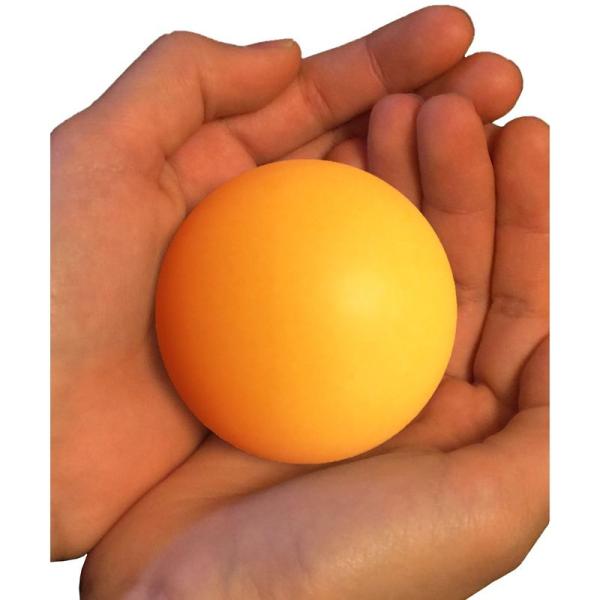 TAKASUE 大きい ピンポン玉 55mm おもしろおもちゃ 卓球 ボール 黄 3個