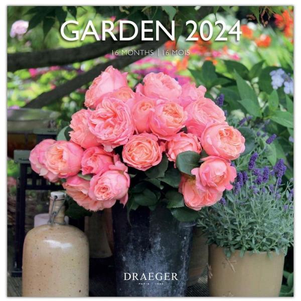 ドレジャー 2024年 ラージカレンダー GARDEN 壁掛け ガーデン 景色 自然 スケジュール ...