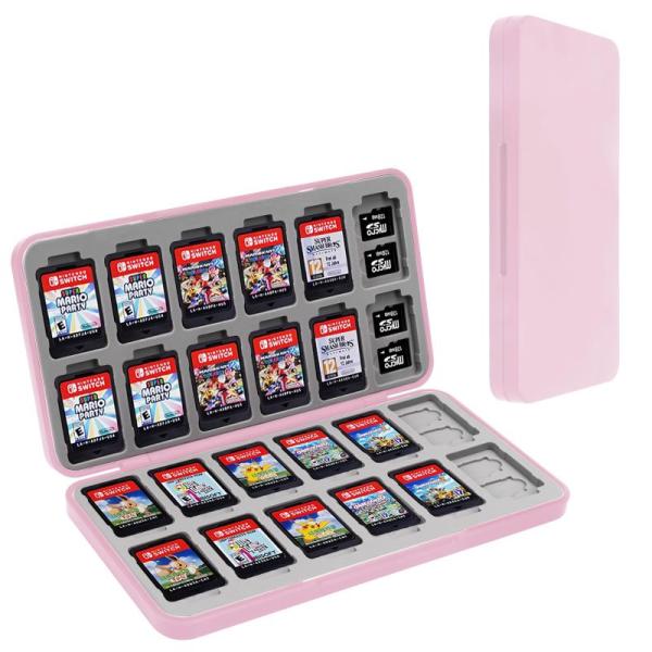WWW Switch ゲームカードボックス ゲームカードケース 24枚収納 ゲームカード収納ボック ...