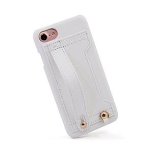 iPhone 8/iPhone 7 対応 Handy PUレザー ハードケース ホワイト H6-7-White