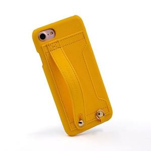 iPhone 8/iPhone 7 対応 Handy PUレザー ハードケース イエロー H6-7-Yellow
