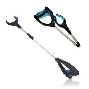 Felimoa マジックハンド ゴミ拾い お助けハンド 折り畳み 84cm つかみ棒 軽く使いやすい