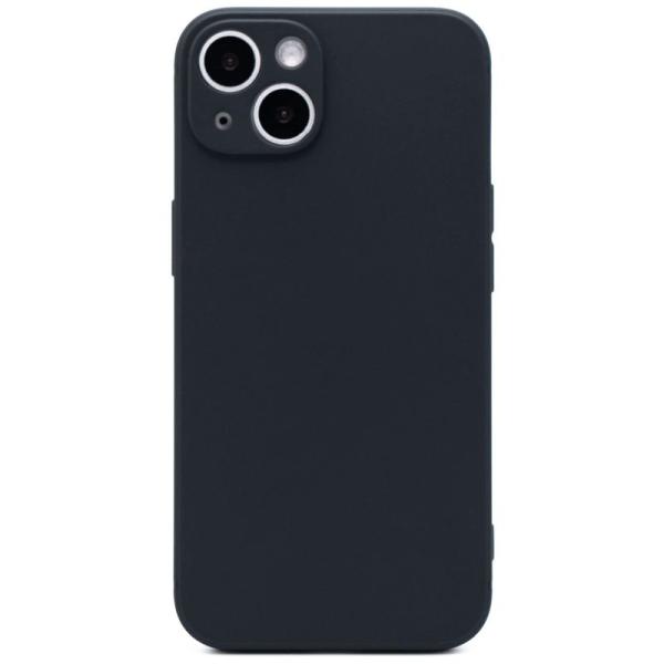 ZUKOU シンプル iPhone 13 mini ケース ソフト つや消し マット 黒 ブラック