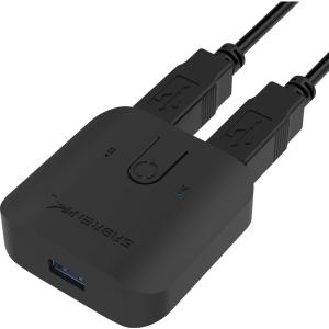 SABRENT usb kvmスイッチ、2ポート入力、1つのSuperSpeed 5gbpsのusb 3.2 Gen 1ポート出力、キーボー｜hands-select-market