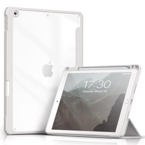Aoub iPad 9世代 ケース 10.2 インチ iPad ケース 第9/8 /7世代 2021 2020 2019 透明バックカバー｜hands-select-market