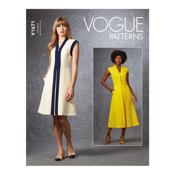 Vogue PatternsMisses&apos; Dress ドレス ワンピース 型紙セット パターン サ...