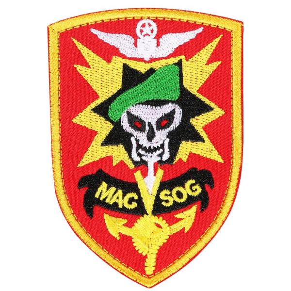 ワッペン屋Dongri MACV SOG アメリカ軍ベトナム軍事援助司令部 サバゲー パッチ ワッペ...