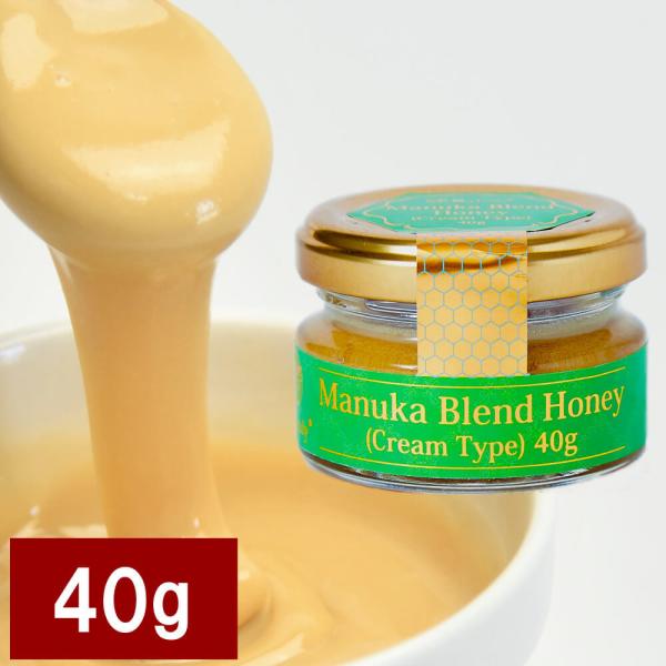 はちみつ NaTruly マヌカブレンドハニー 40g クリームタイプ オーストラリア産 ハチミツ ...