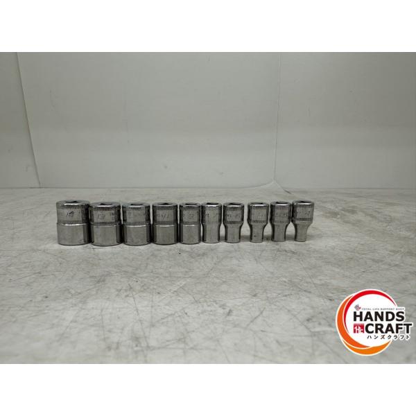 ♪ スナップオン TMM4、5、5.5、6、7、9、11、12，13，14 ソケットセット１０個 S...