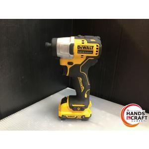 ▼【中古】DEWALT　インパクトドライバ　DCF801　10.8Vバッテリー付き【店頭展示】　｜handscraft