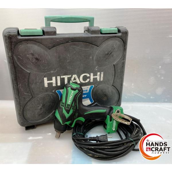 ◇【中古】日立　12ｍｍ　インパクトレンチ　WR12VE　ケース付き　HITACHI　【店頭掲示】