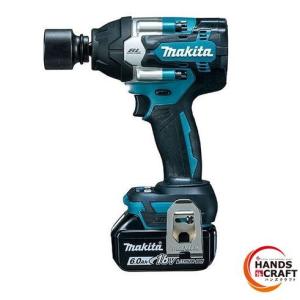 ☆マキタ makita　充電式インパクトレンチ TW700DRGX バッテリBL1860B×2本・充電器DC18RF・ケース付 ※ソケット別売品 純正品 未使用｜handscraft