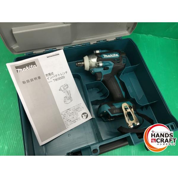 ☆マキタ makita　充電式インパクトレンチ　TW300DZ  本体+ケース　未使用　純正品　セッ...