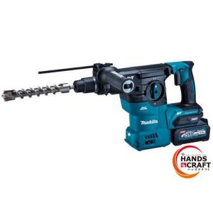 ★未使用 makita 30mm 充電式 ハンマドリル 40Vmax HR008GRMX 4.0Ahバッテリ2個 充電器 ケース SDSプラスシャンク 純正 マキタ 送料無料｜handscraft