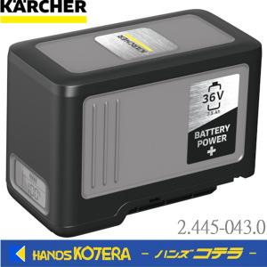 KARCHER ケルヒャー  業務用清掃機アクセサリー  バッテリーパワープラス  36/75 [2.445-043.0]  36V/7.5Ah  IPX5｜handskotera