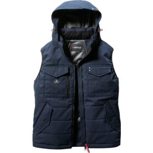 BURTLE バートル 防寒ベスト No.5054-3　ネイビー XXLサイズ