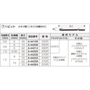 makita マキタ 純正 (-)ビット A-...の詳細画像1