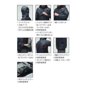 在庫あり BURTLE バートル 空調服 AC...の詳細画像3