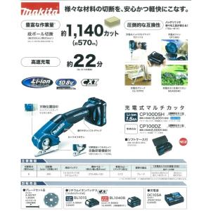 makita マキタ 充電式マルチカッタ CP...の詳細画像2