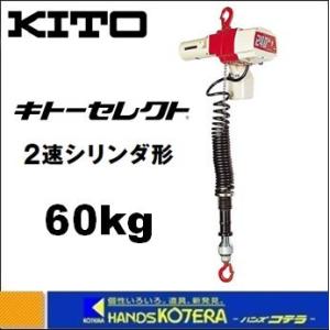 代引き不可 KITO キトー 電気チェーンブロック 1速形 ED48S-15 定格