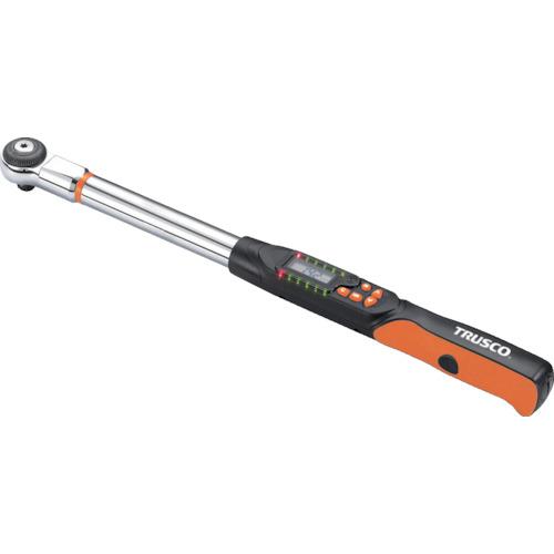 TRUSCO トラスコ　ヘッド交換式ラチェットデジタルトルクレンチ　差込角１２．７ｍｍ　４０〜２００...
