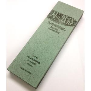 【在庫あり】【SHAPTON  シャプトン】セラミック砥石　刃の黒幕　210x70x15mm　#8000（仕上砥）メロン　K0710｜handskotera｜05
