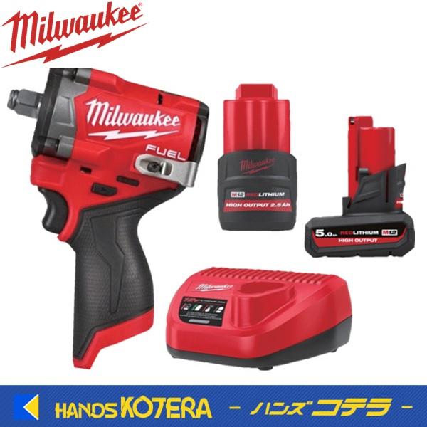 milwaukee ミルウォーキー M12 FUEL 1/2インチ542Nmインパクトレンチ　5.0...