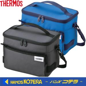 THERMOS サーモス  ソフトクーラーボックス　5L　RFD-005（ブラック/ブルー）｜handskotera