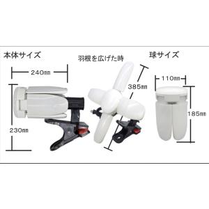 熱田資材 WING ACE LED電球付作業灯...の詳細画像5
