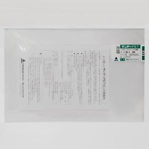 サンデーPET エコロジープラスチック PET樹脂板　PG-1　透明　S　300×450×厚み2mm　(161950)　