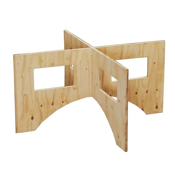 WORK LEG ワークレッグ 作業台用脚 小 高さ42cm 木製 ワークテーブル 脚